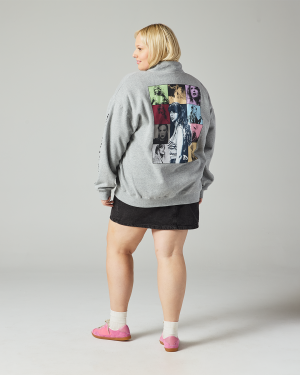 Taylor Swift | The Eras Tour I Gray Quarter Zip Sweatshirt