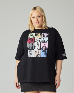 Taylor Swift | The Eras Tour Through Vancouver II Black T-Shirt