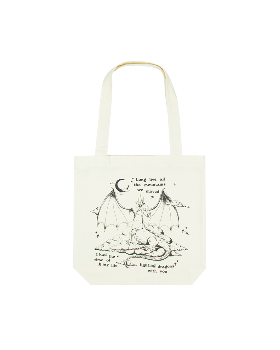 How The Kingdom Lights Shined Cream Tote Bag