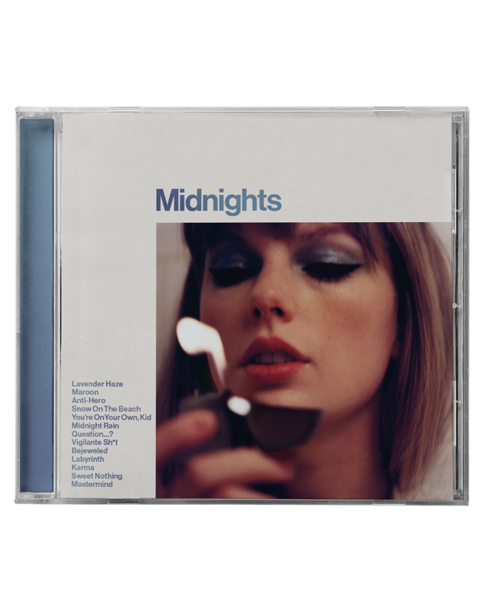 Midnights: Moonstone Blue Edition CD (Clean)