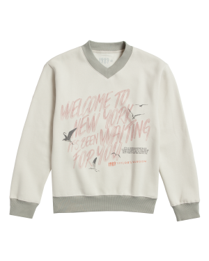 Welcome To New York. It’s Been Waiting For You V-Neck Pullover