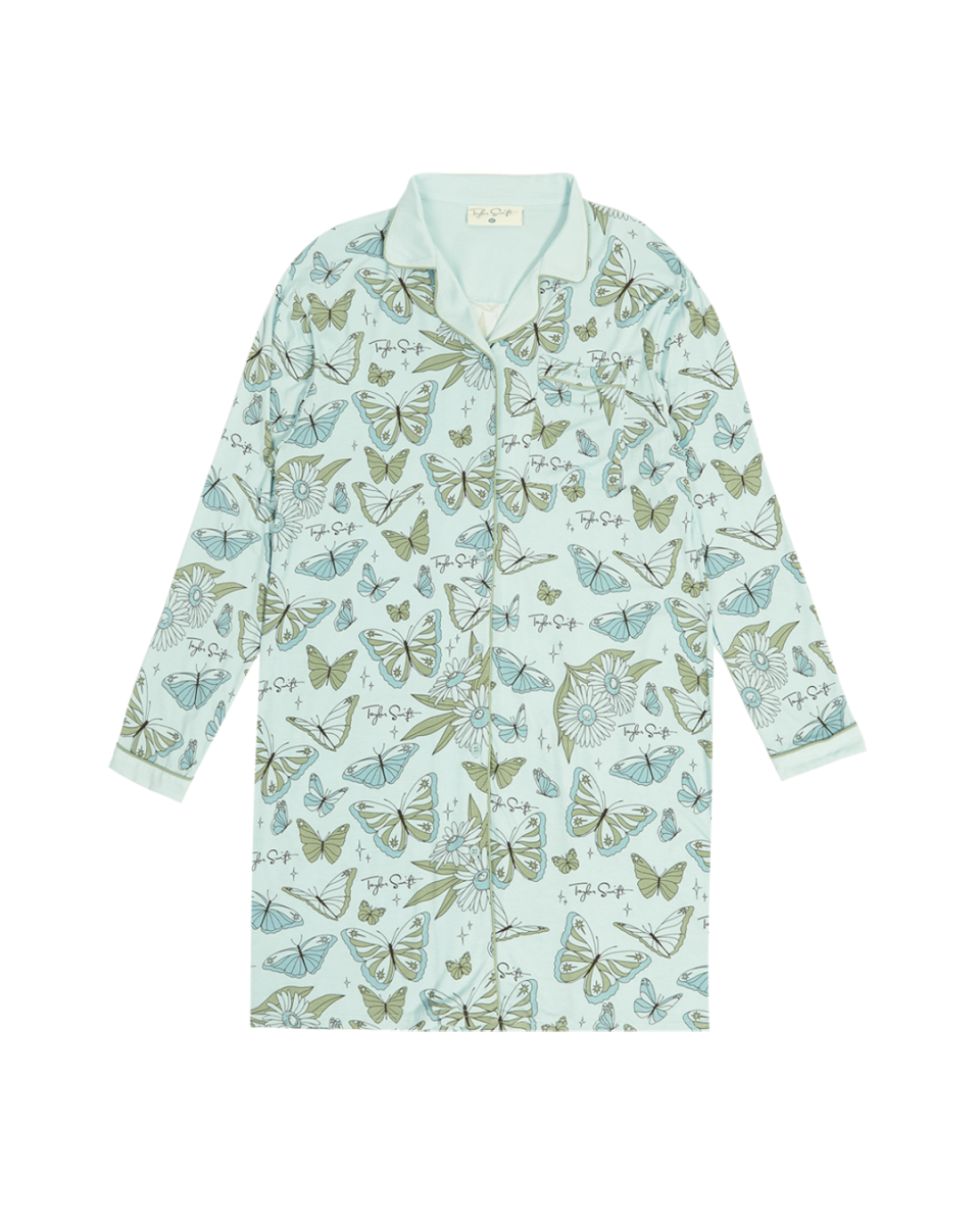 Self-Titled Butterfly PJ Shirt Dress